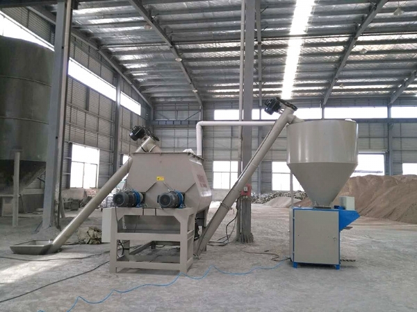 干粉砂漿設備停機后不及時清洗的危害
